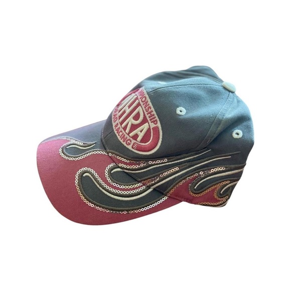 NHRA drag racing flames cap - Picture 2 of 4